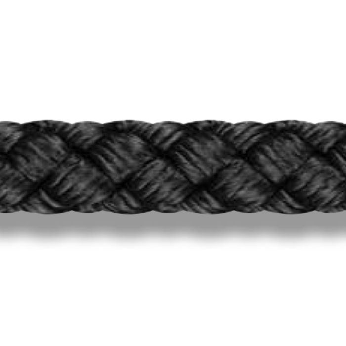 Liros-touwen - Black - 6mm - 550kg zwart | METALTIS