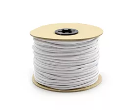 Câble élastique - 3mm Câble élastique en rouleau (3mm) - 50m - Blanc