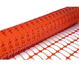 Autres filets (Jardin, Agro) Filet de balisage pour chantiers - Rouleau - 1mx50m - 180g/m² - Orange